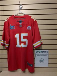 NFL Kansas City Chiefs (Patrick Mahomes) Men's Game Football Jersey.